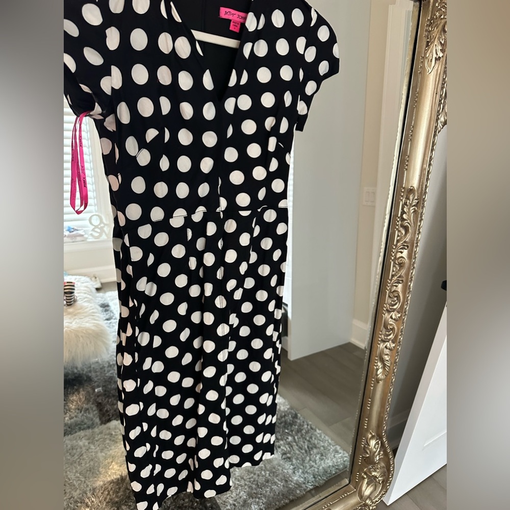 Betsy Johnson polka dot dress